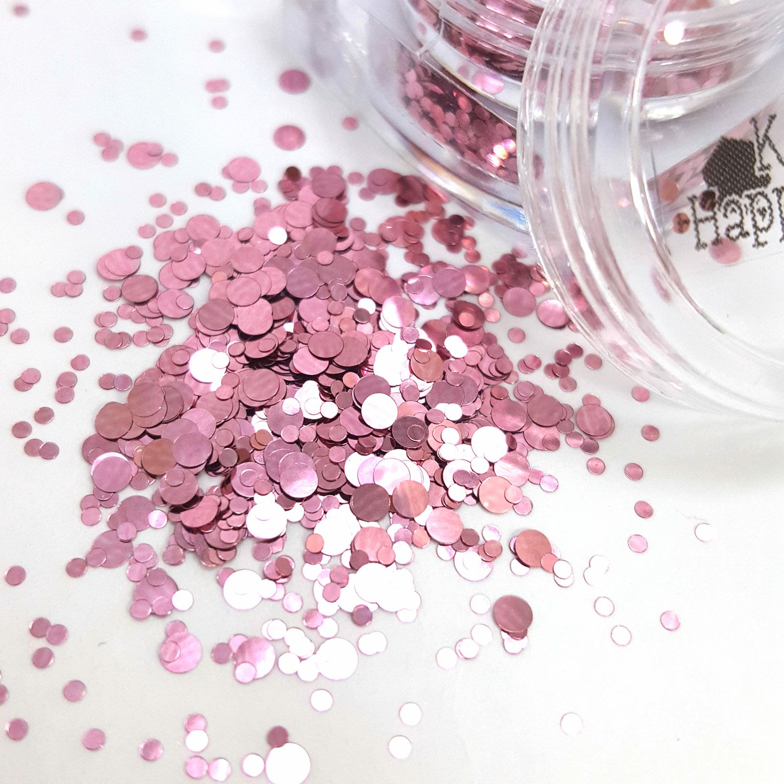 まるまるホログラム　メタリックピンク