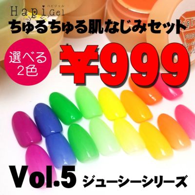 【ハピジェル】2個で999円!ちゅるちゅるセットVol5【ジューシーシリーズ】