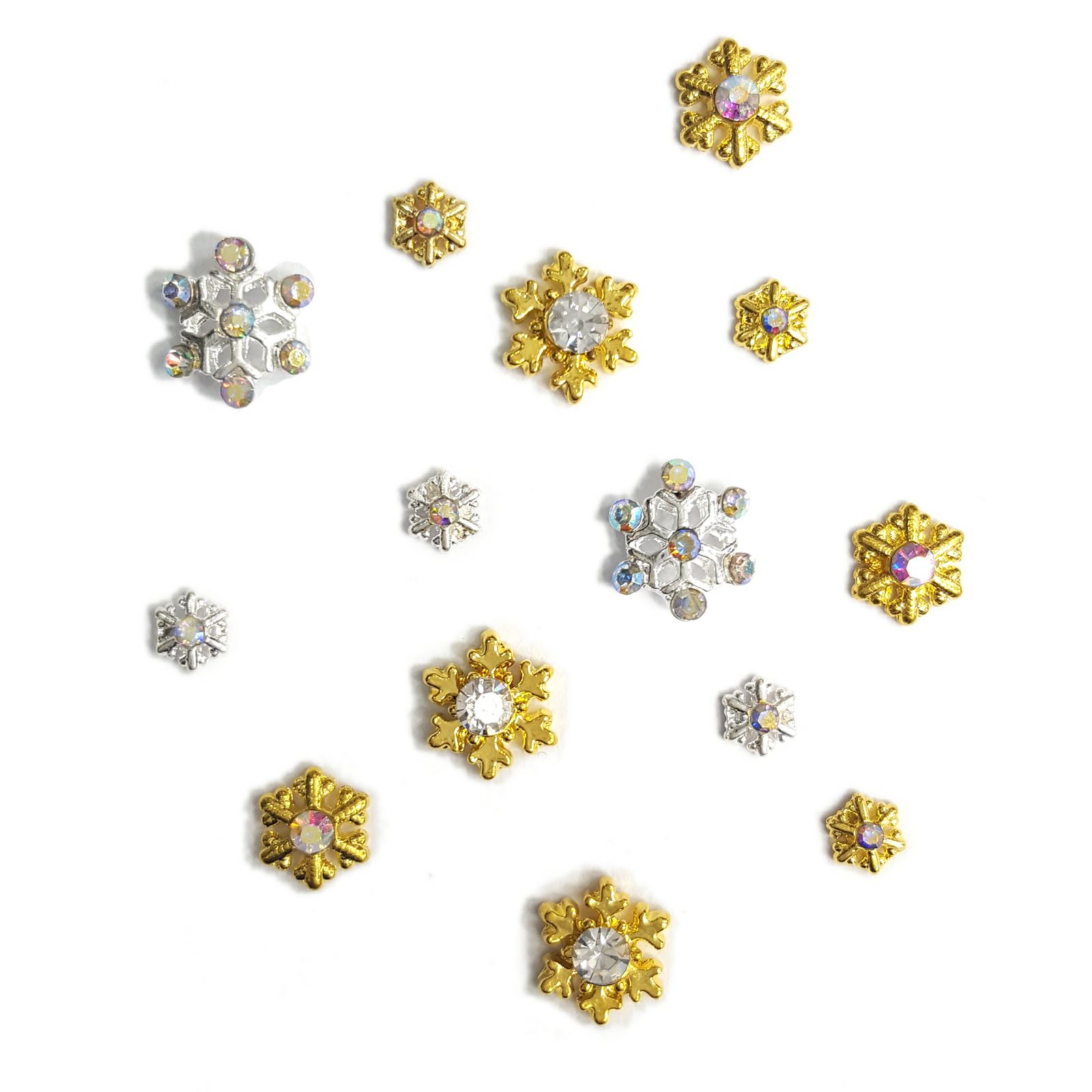 雪の結晶パーツ 【５デザイン】