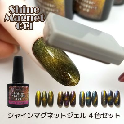 【あわちゃんレシピ付】シャインマグネットジェル【豪華5点セット】