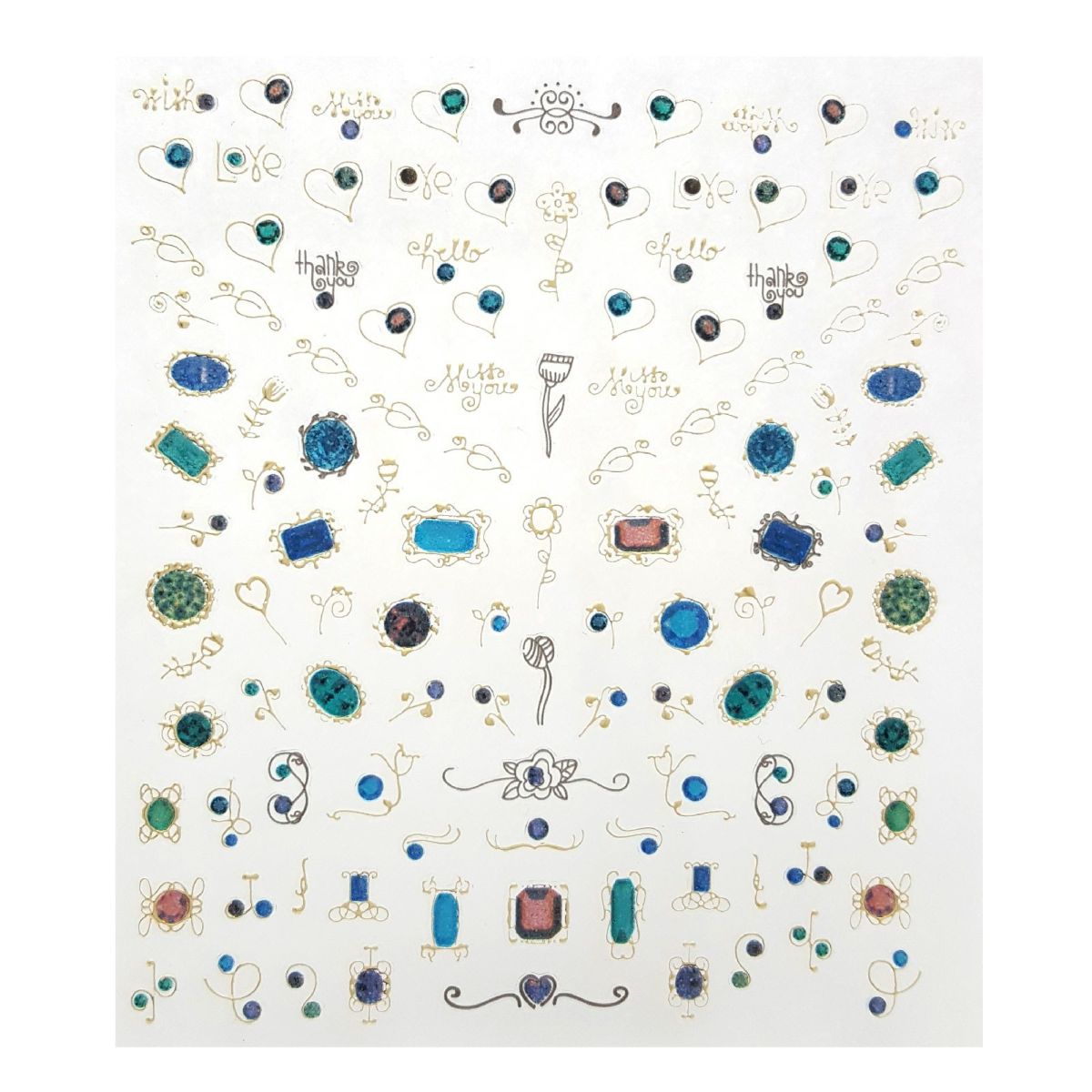 ブルージェムシール【宝石】