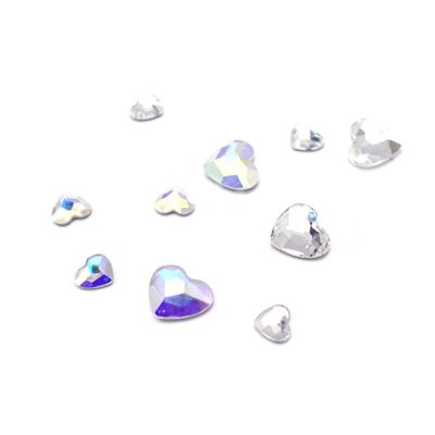 ミニハートビジュー#2808 Heart Flat Back【全2色】