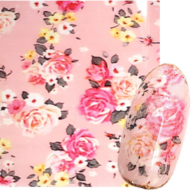 フラワープリントホイル