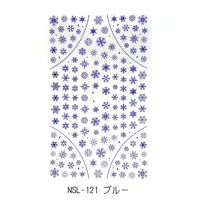 雪の結晶ネイルシール
