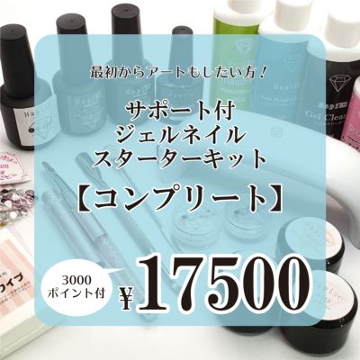 相談付 セルフネイルスターターキット ジェルネイルセット コンプリート Saruru Project Online Shop