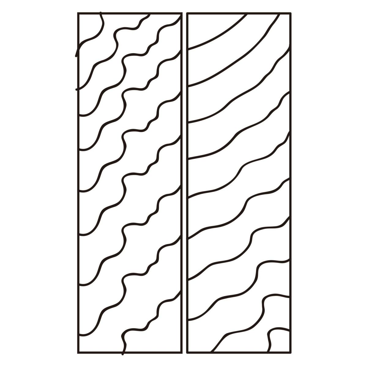 曲線が描ける！？ニュアンスマスキングシール