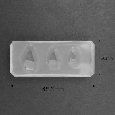 【シリコンモールド】カットしずくモールド