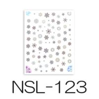 スノーフレークネイルシール【全6種】