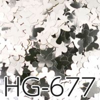 HG677 バタフライホログラム ライトゴールド