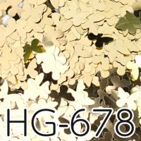 HG678 バタフライホログラム ゴールド