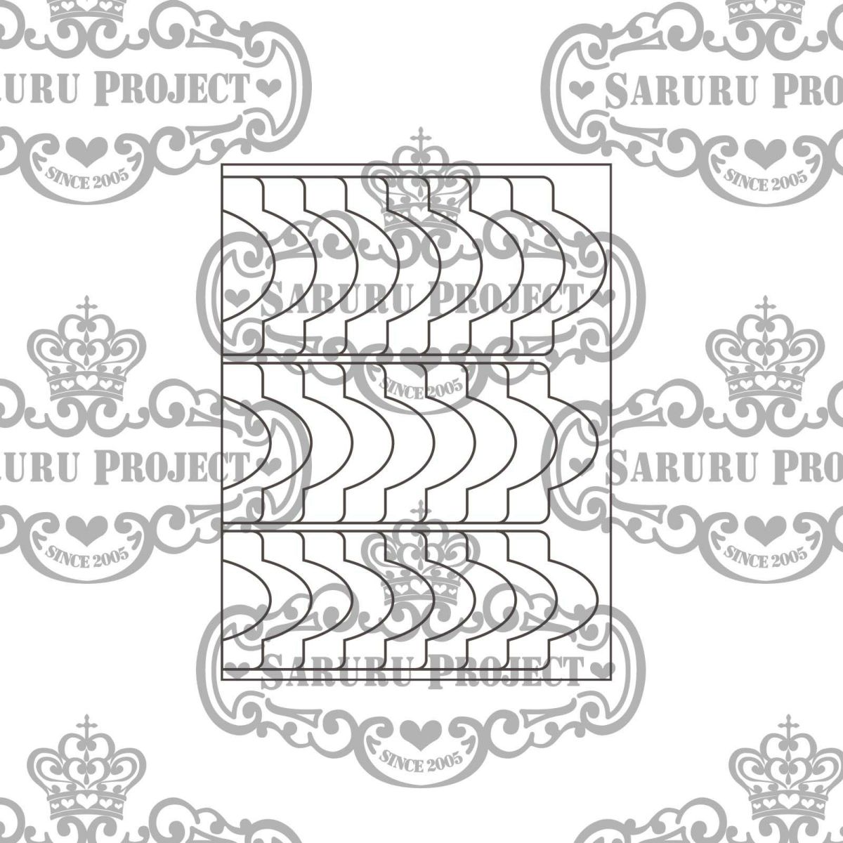 NSL-244 五角形マスキングテープ