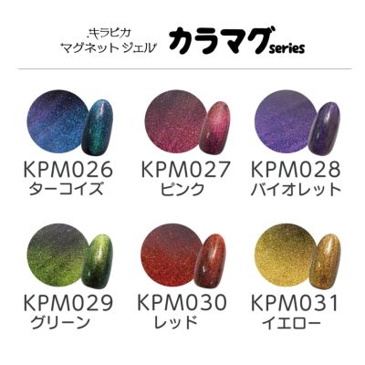 キラピカマグネットジェル カラマグシリーズ【全６色セット】