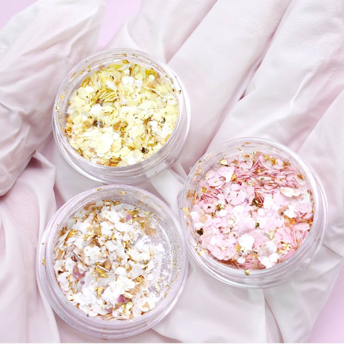  箔入りフレーク 【全3色】*ハピホロ*