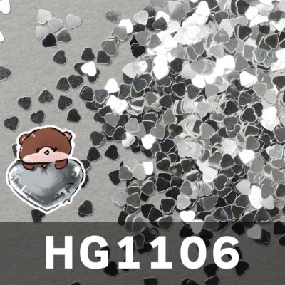 1mmハートホログラムミックス＆ワンカラー【全16色】 *ハピホロシリーズ*