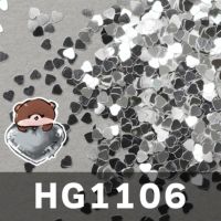 1mmハートホログラムミックス＆ワンカラー【全16色】 *ハピホロシリーズ*