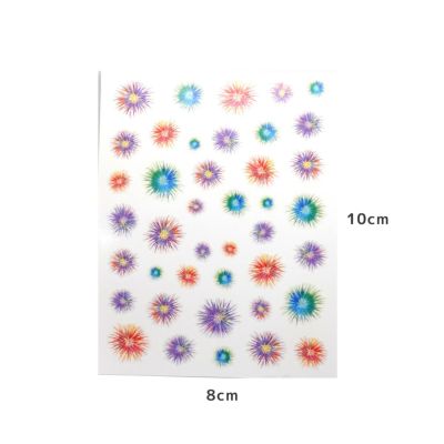 花火ネイルシール