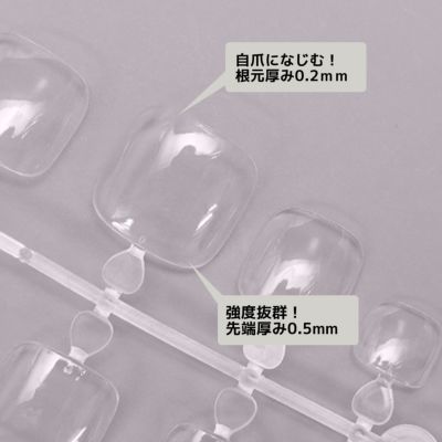 ジェルピタチップ 足用ナチュラル value 【12サイズ×各10枚入】