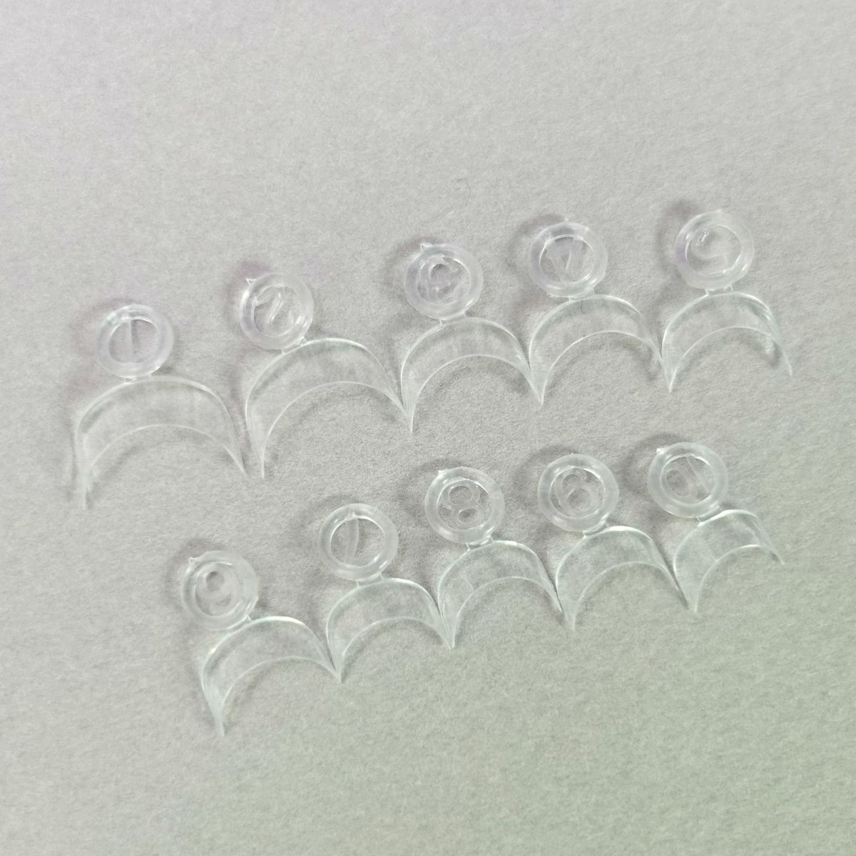 長さだし用チップ ちょい長さ出しチップvalue【10サイズ×各10個入】