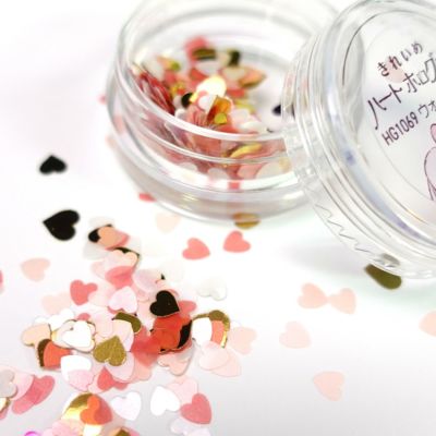 きれいめハートホログラム【全2色】*ハピホロシリーズ*