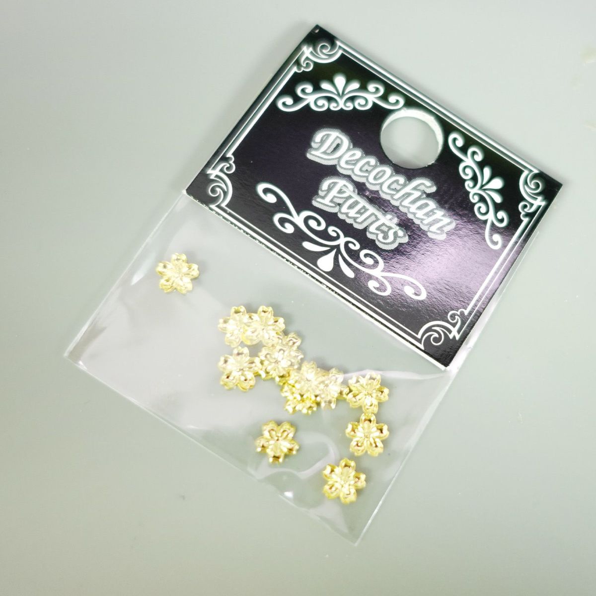 桜エンボスパーツ 15個入[春ネイルに！]