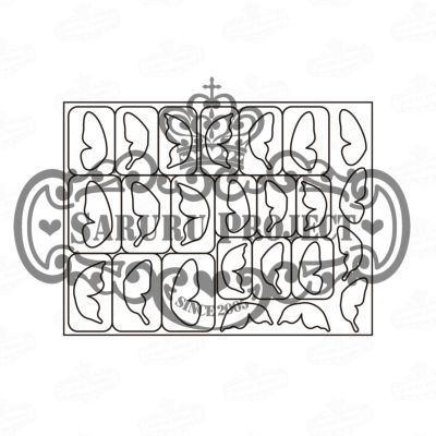 バタフライマスキングテープ