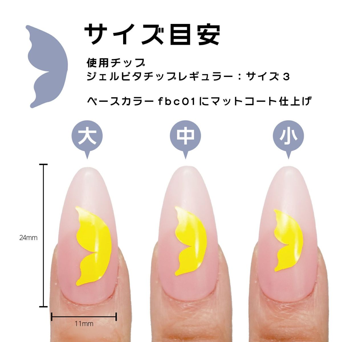 ３サイズ展開