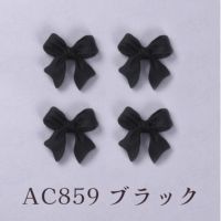 リボン、パーツ等サンプルページ 各色10個パック】プラスチック リボン デコパーツ [15mm×25mm