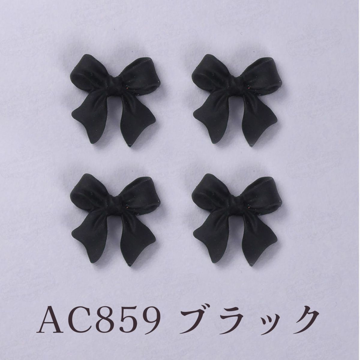 地雷系リボンパーツ