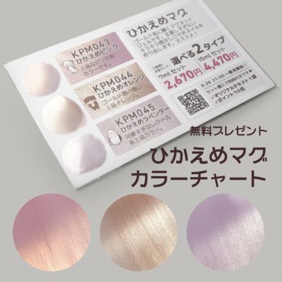 【無料】キラピカマグネットジェル ひかえめシリーズ カラーチャート